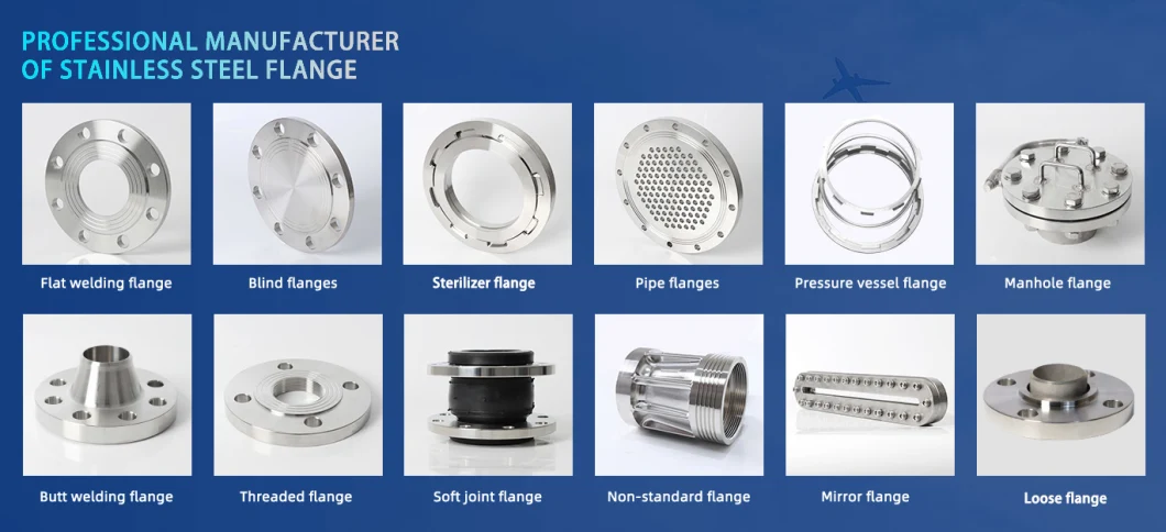 ASME B16.5 150lb 304 Stainless Steel Threaded Flange