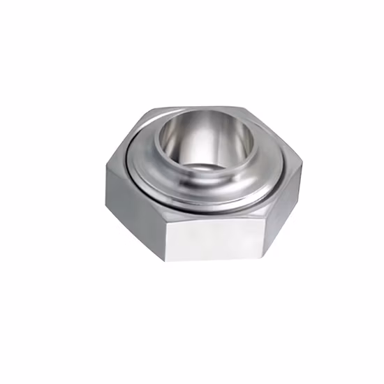 Unión de montaje de tubería sanitaria de acero inoxidable 304/316L DIN/SMS/Rjt/3A